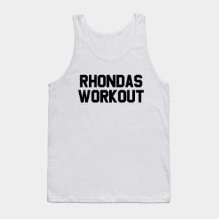 Rhonda's Work-Out Tank Top